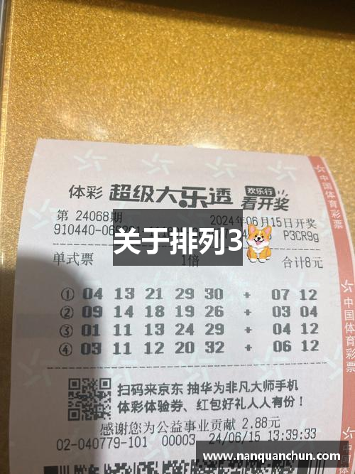 关于排列3